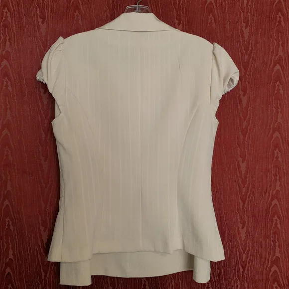 TRACY EVANS 2 PIECE PEACH COLORED WOMEN'S SKIRT SET SIZE 7 - Picture 3 of 7